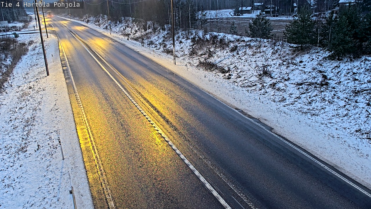 Weather Camera Image Väg 4 Hartola, Pohjola, Hartola, Päijät-Häme