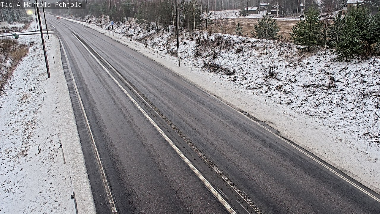 Weather Camera Image Väg 4 Hartola, Pohjola, Hartola, Päijät-Häme