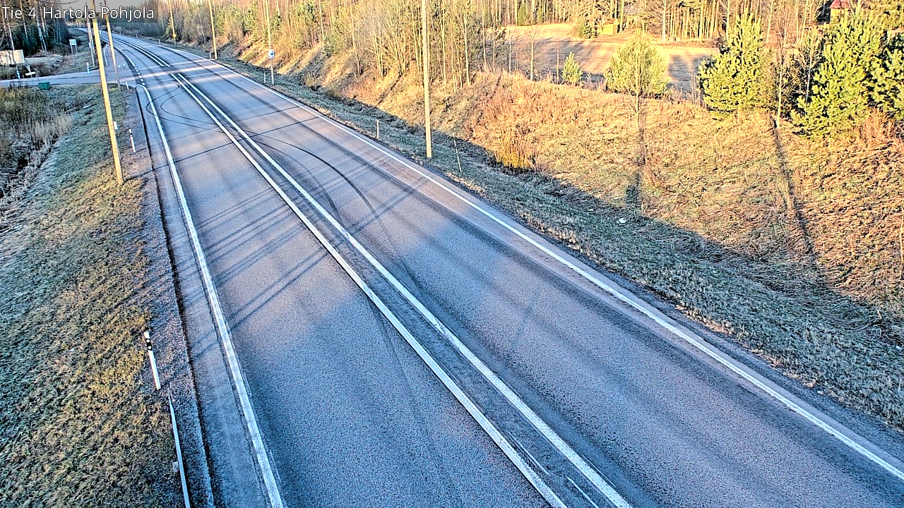 Weather Camera Image Road 4 Hartola, Pohjola, Hartola, Päijät-Häme