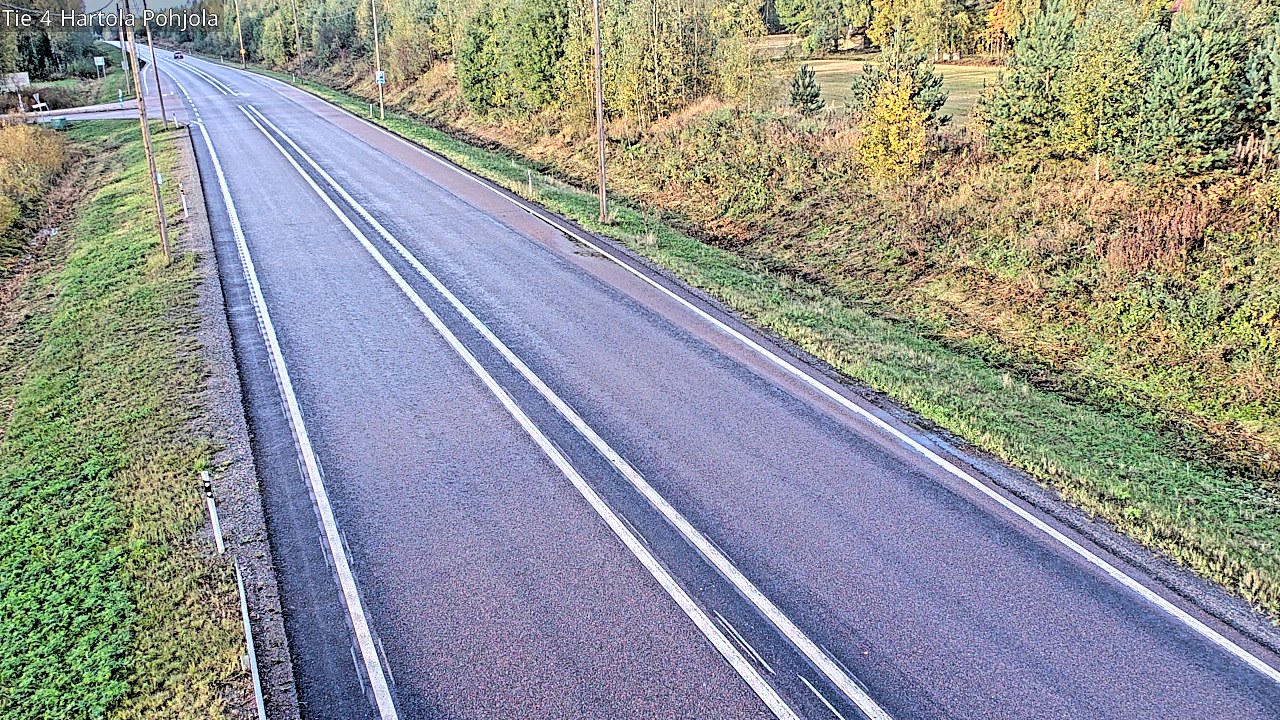 Weather Camera Image Road 4 Hartola, Pohjola, Hartola, Päijät-Häme