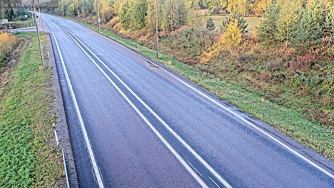 Weather Camera Image Väg 4 Hartola, Pohjola, Hartola, Päijät-Häme