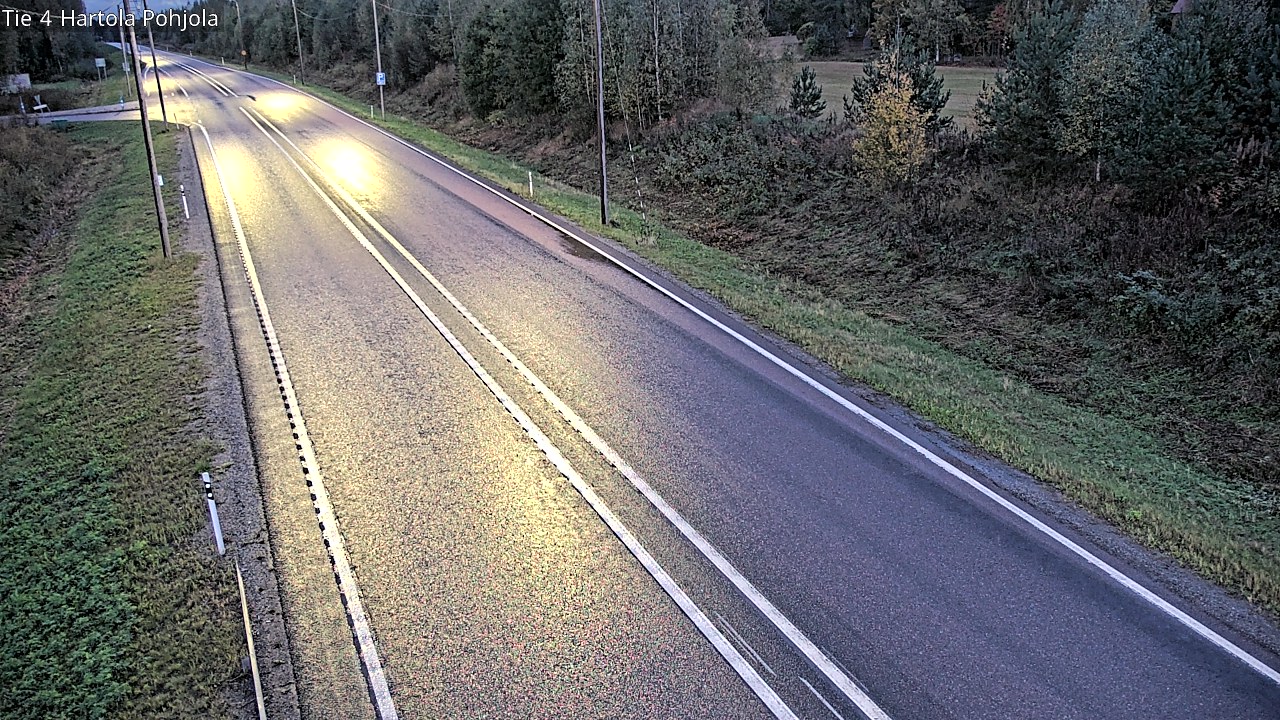 Weather Camera Image Road 4 Hartola, Pohjola, Hartola, Päijät-Häme