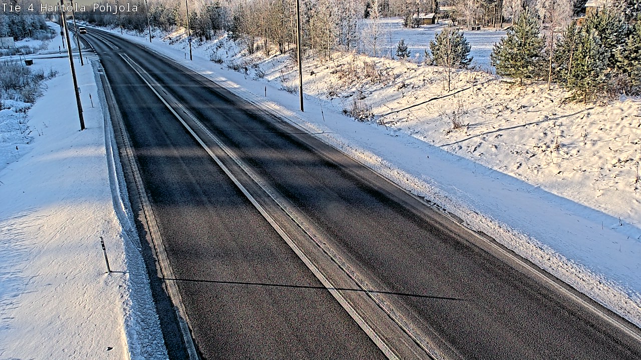 Weather Camera Image Road 4 Hartola, Pohjola, Hartola, Päijät-Häme