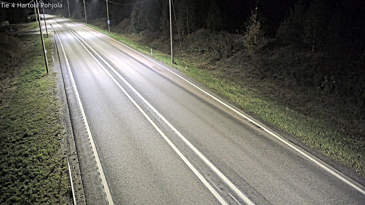 Weather Camera Image Road 4 Hartola, Pohjola, Hartola, Päijät-Häme