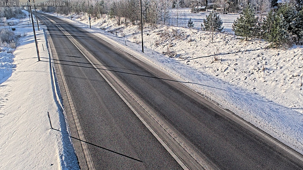 Weather Camera Image Road 4 Hartola, Pohjola, Hartola, Päijät-Häme
