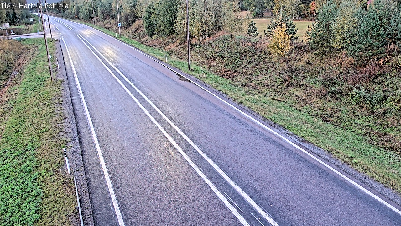 Weather Camera Image Road 4 Hartola, Pohjola, Hartola, Päijät-Häme