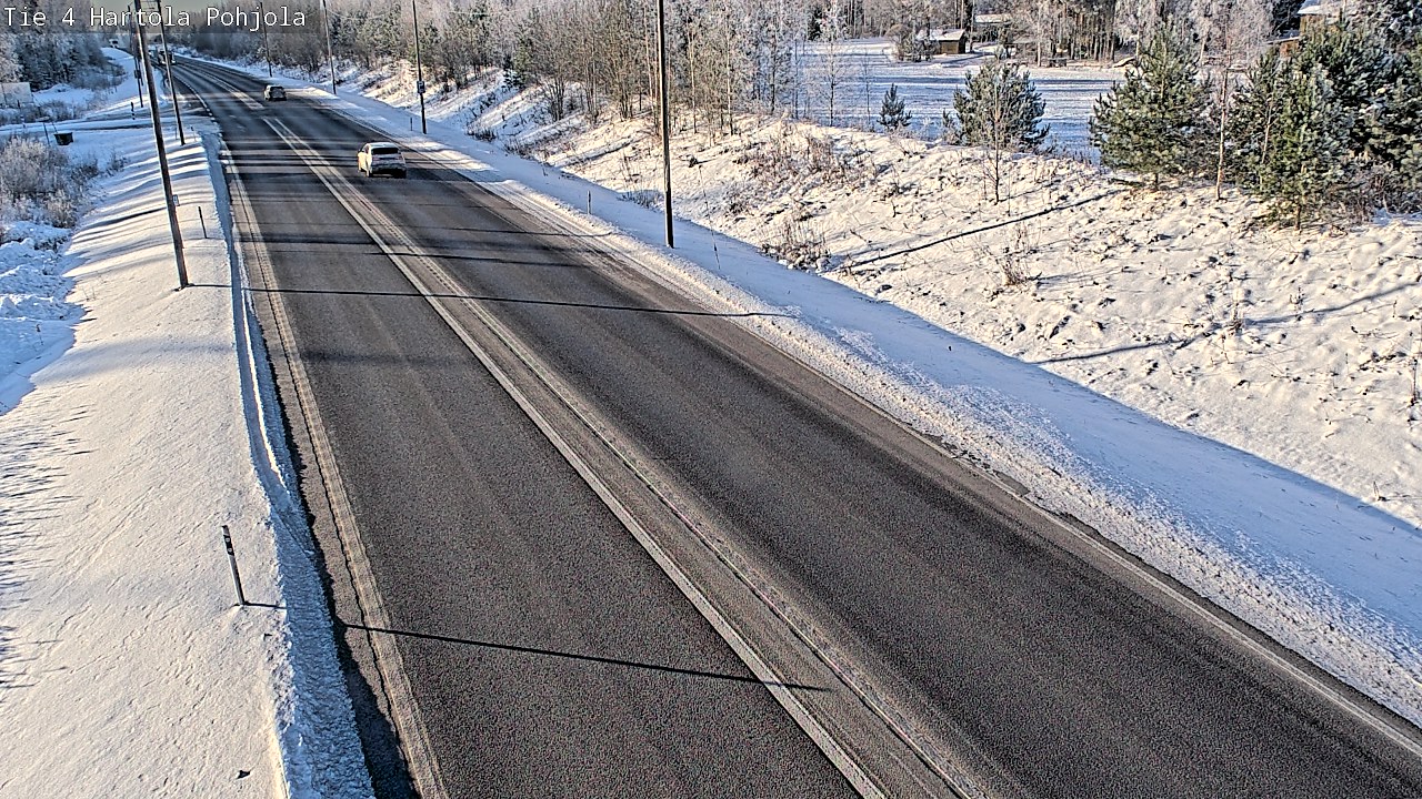 Weather Camera Image Road 4 Hartola, Pohjola, Hartola, Päijät-Häme
