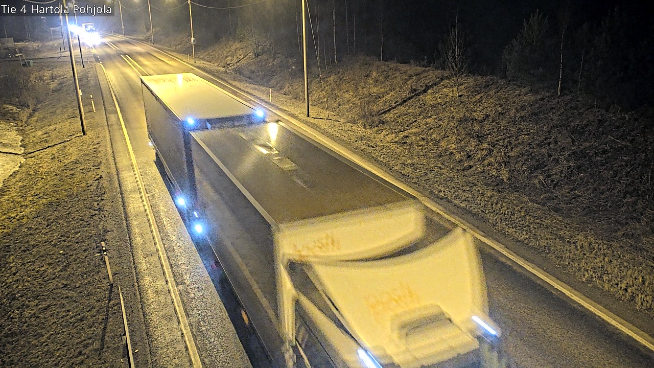 Weather Camera Image Road 4 Hartola, Pohjola, Hartola, Päijät-Häme