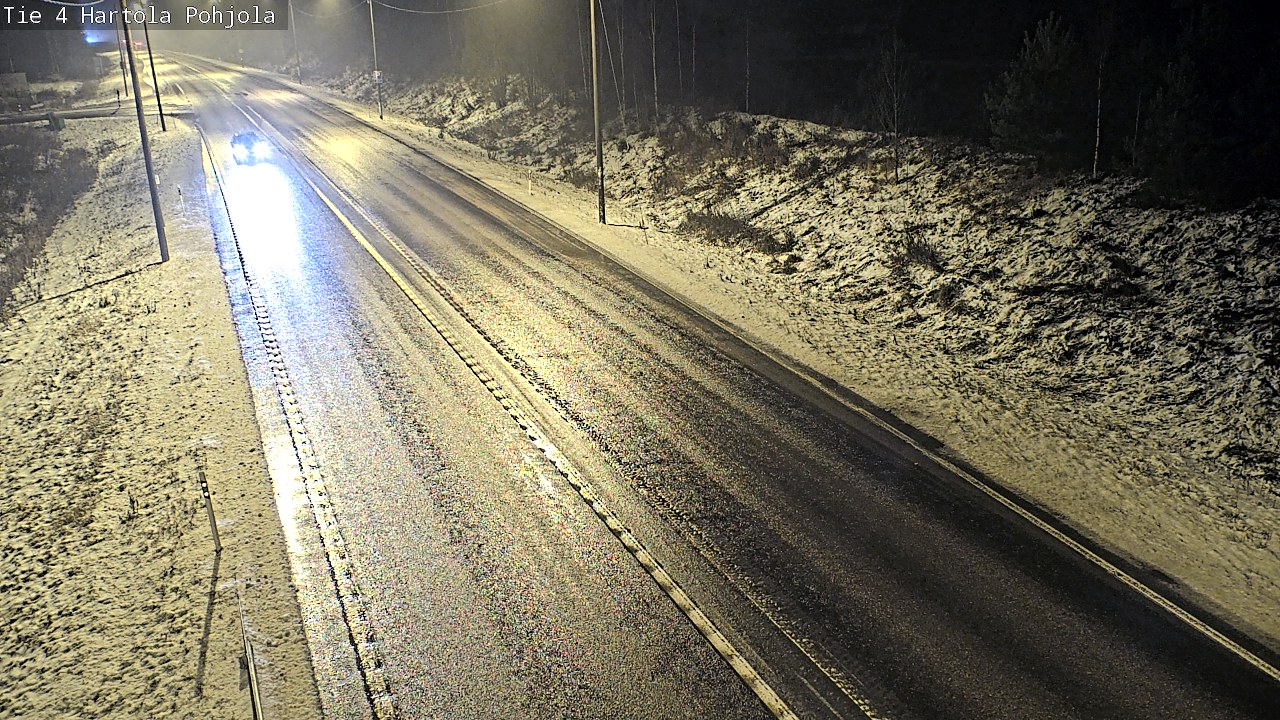Weather Camera Image Väg 4 Hartola, Pohjola, Hartola, Päijät-Häme