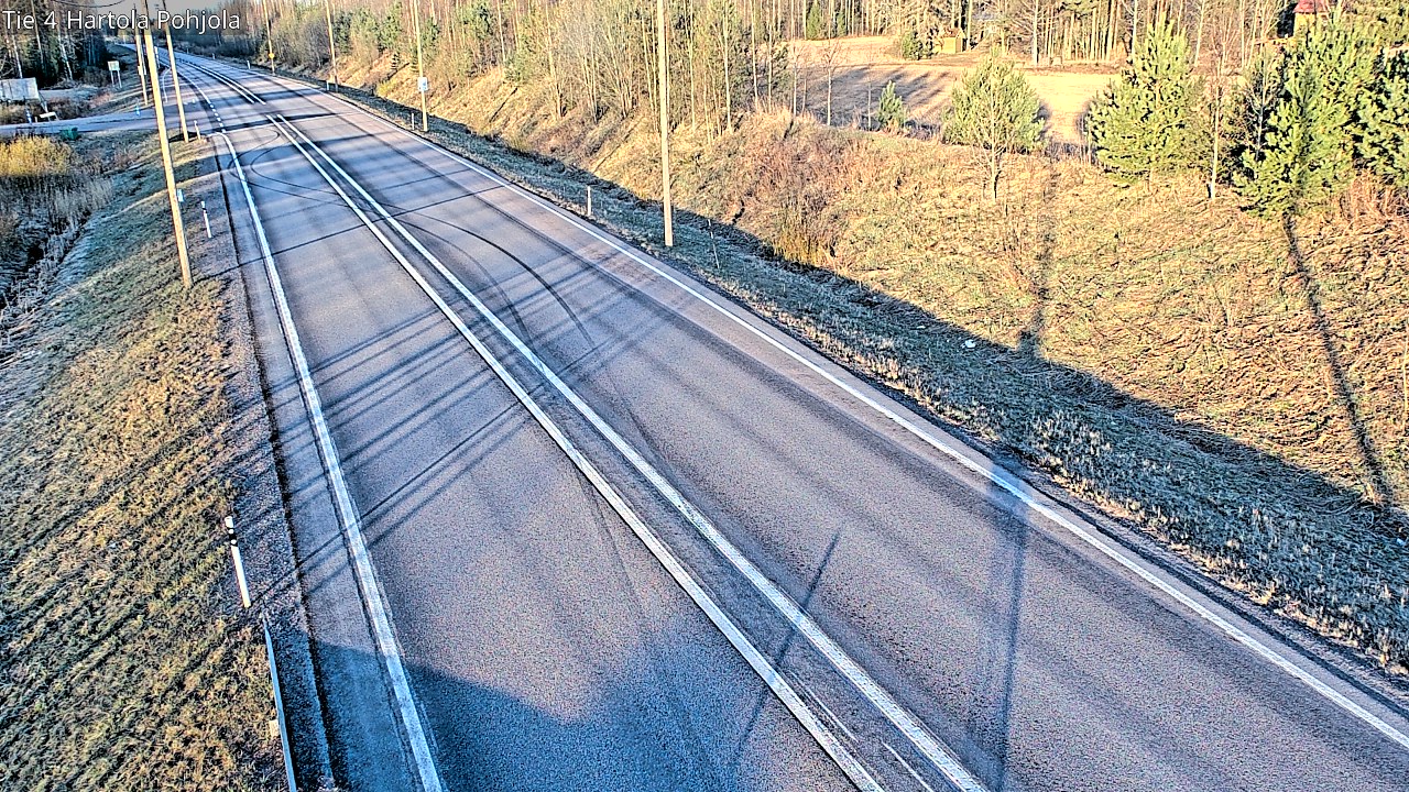 Weather Camera Image Road 4 Hartola, Pohjola, Hartola, Päijät-Häme