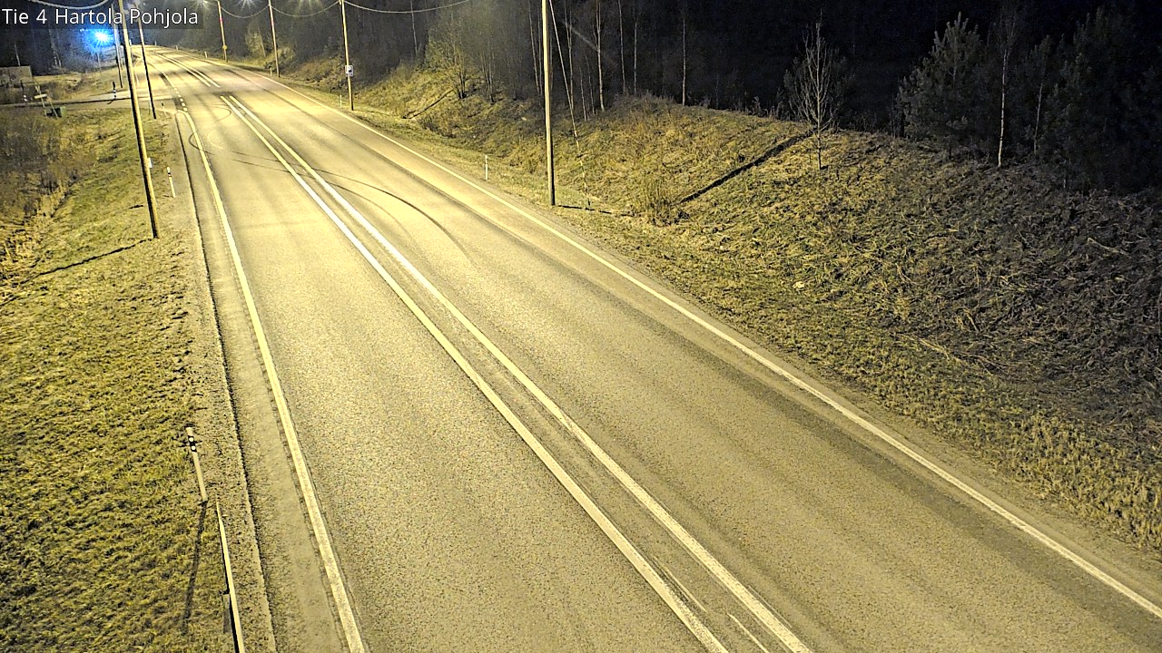 Weather Camera Image Road 4 Hartola, Pohjola, Hartola, Päijät-Häme