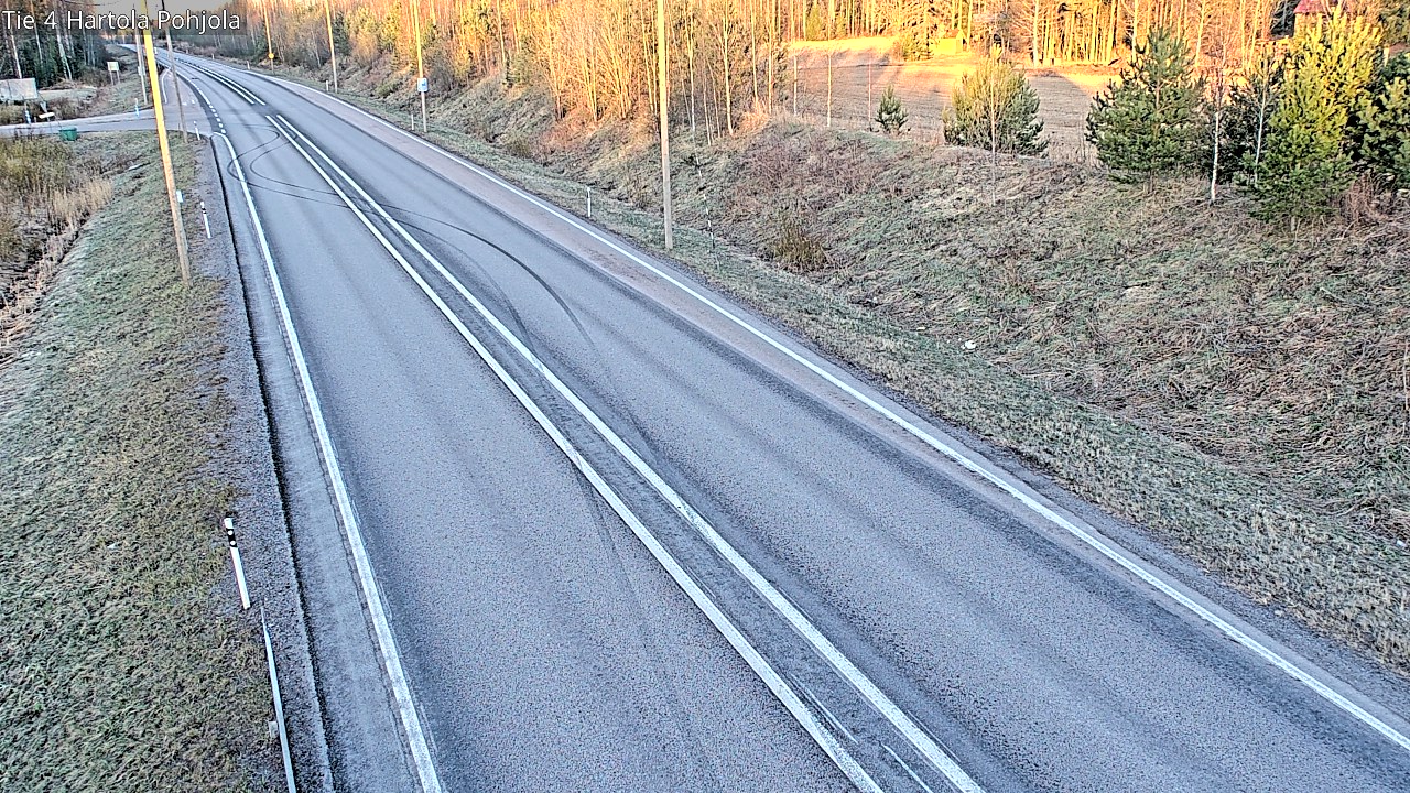 Weather Camera Image Road 4 Hartola, Pohjola, Hartola, Päijät-Häme