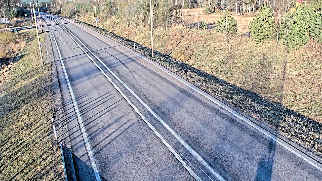 Weather Camera Image Road 4 Hartola, Pohjola, Hartola, Päijät-Häme