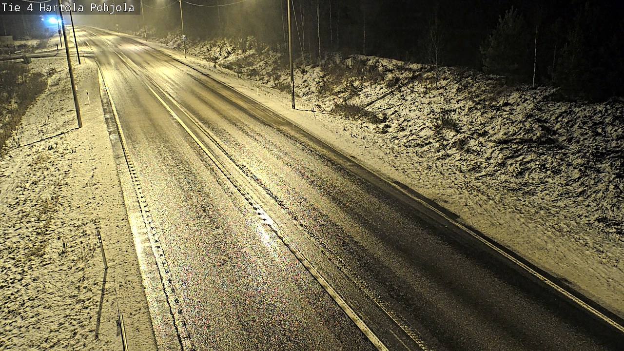 Weather Camera Image Väg 4 Hartola, Pohjola, Hartola, Päijät-Häme