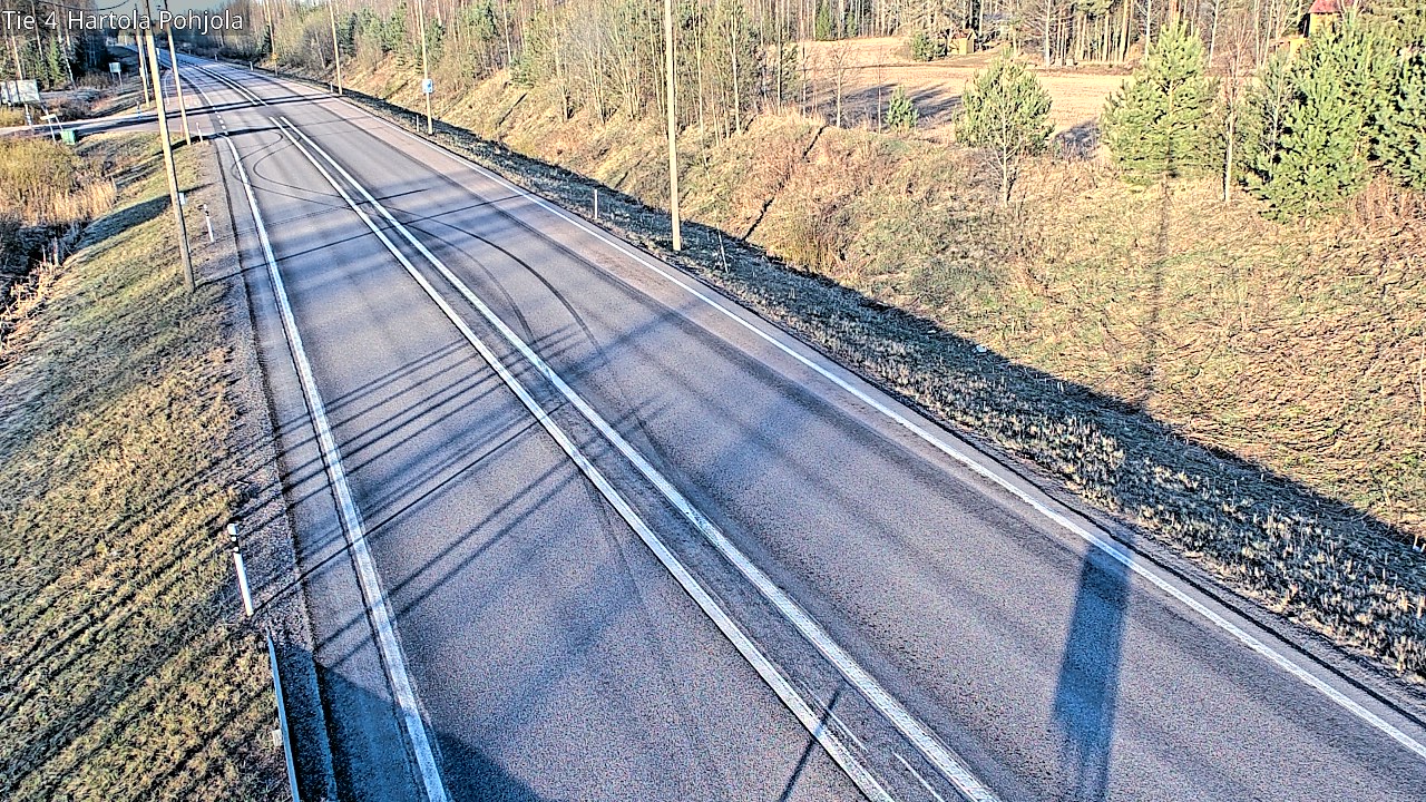 Weather Camera Image Road 4 Hartola, Pohjola, Hartola, Päijät-Häme