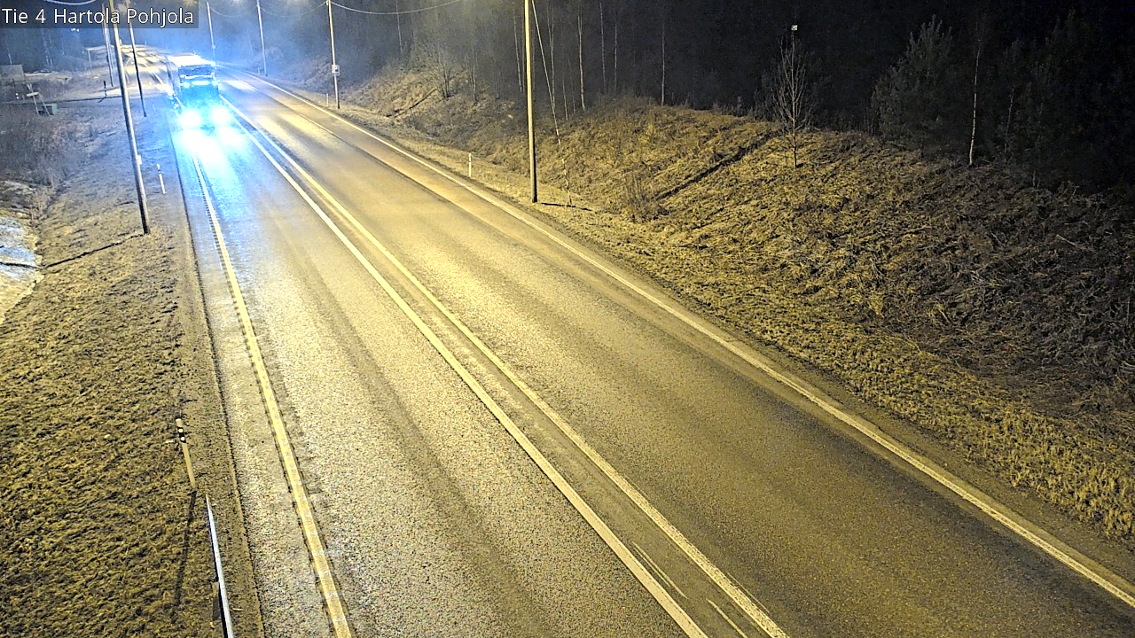 Weather Camera Image Road 4 Hartola, Pohjola, Hartola, Päijät-Häme
