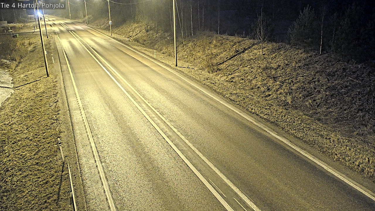 Weather Camera Image Road 4 Hartola, Pohjola, Hartola, Päijät-Häme