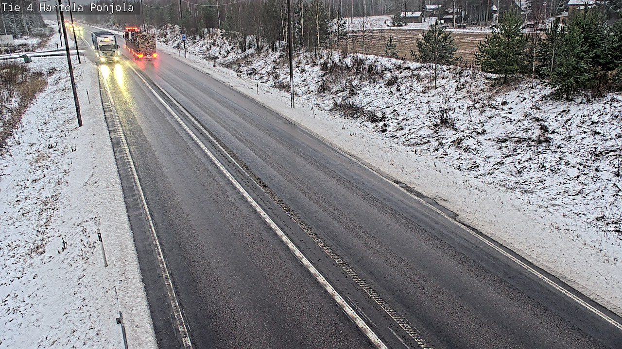Weather Camera Image Väg 4 Hartola, Pohjola, Hartola, Päijät-Häme