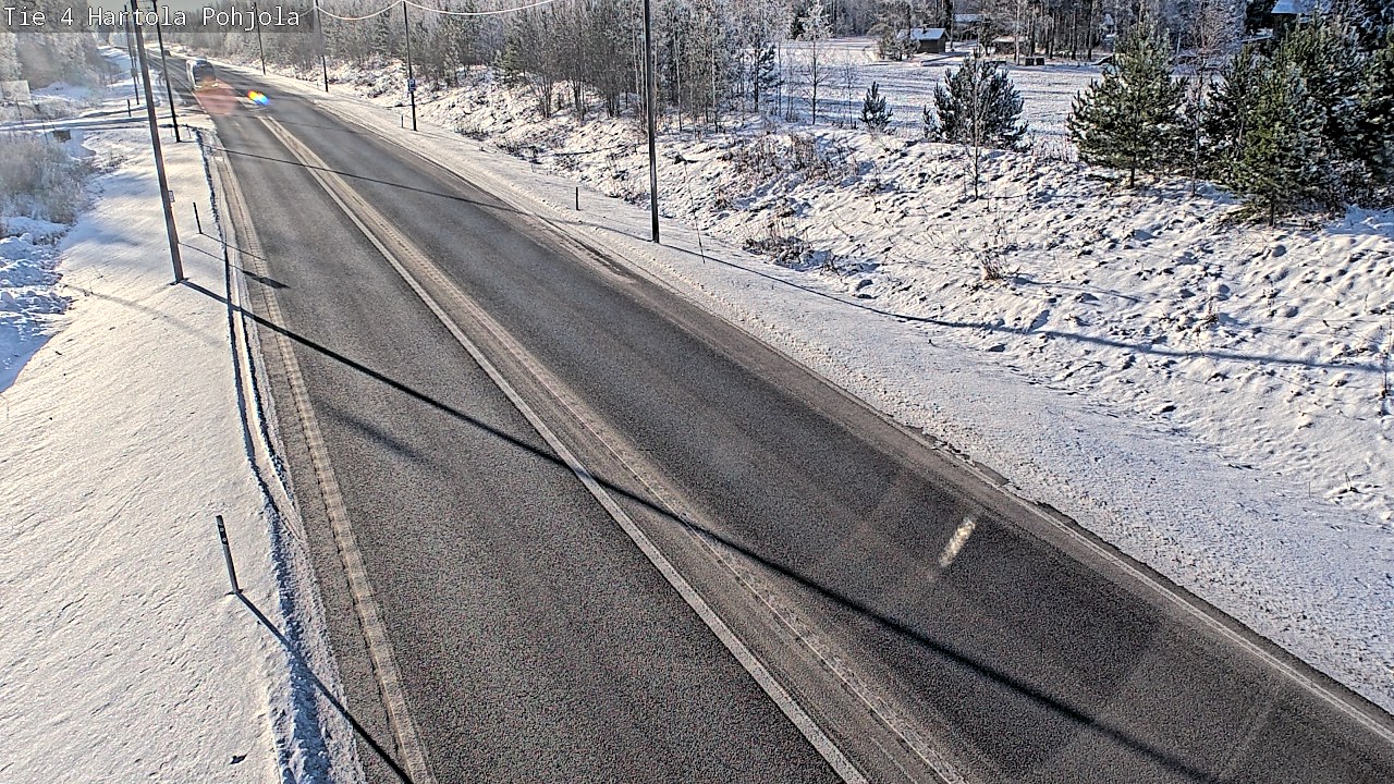 Weather Camera Image Road 4 Hartola, Pohjola, Hartola, Päijät-Häme