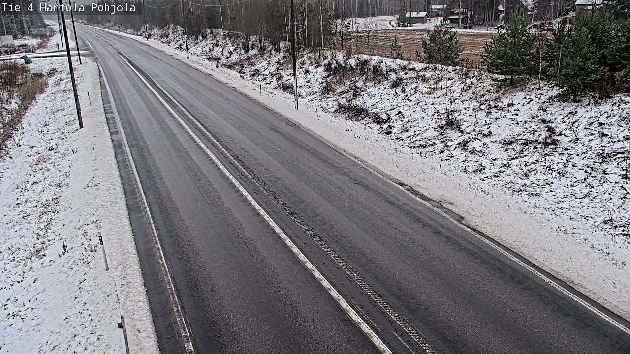 Weather Camera Image Väg 4 Hartola, Pohjola, Hartola, Päijät-Häme