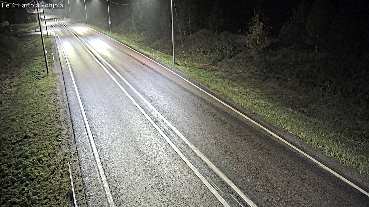 Weather Camera Image Road 4 Hartola, Pohjola, Hartola, Päijät-Häme
