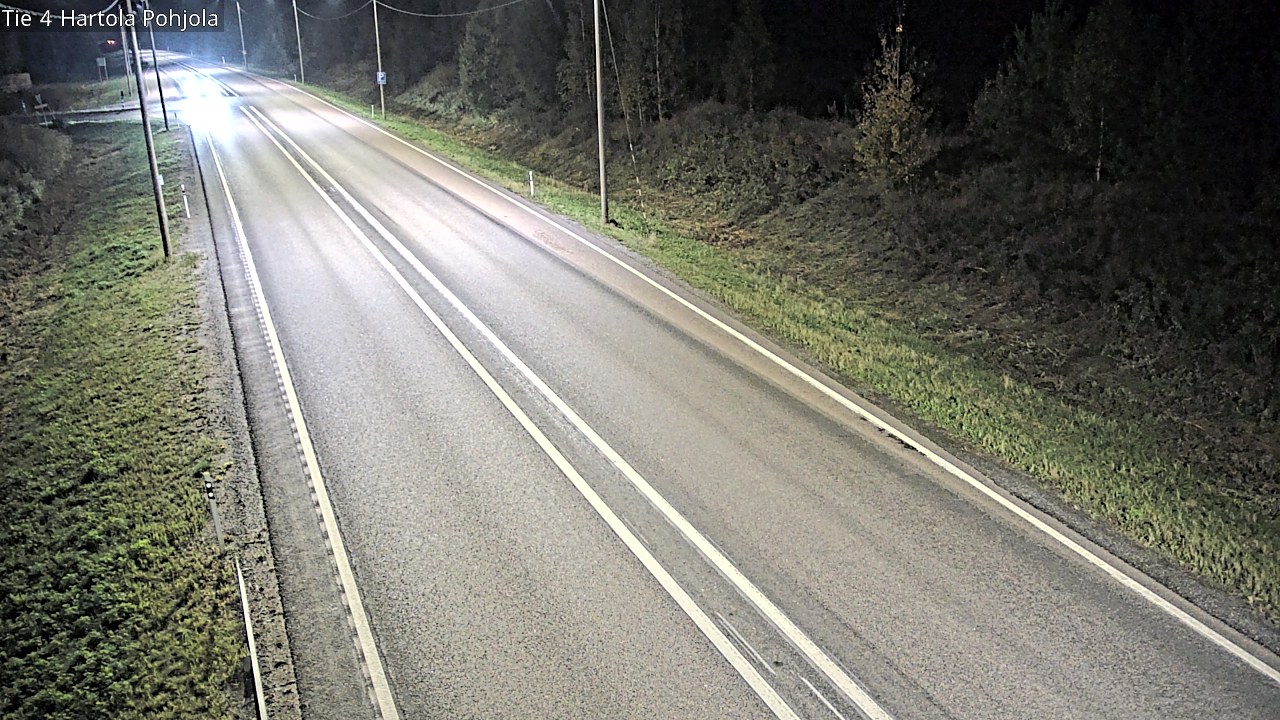 Weather Camera Image Road 4 Hartola, Pohjola, Hartola, Päijät-Häme