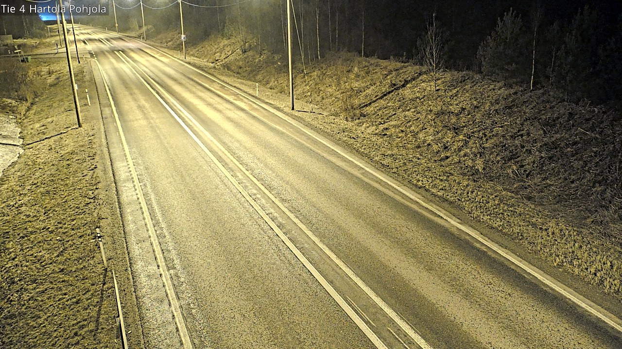 Weather Camera Image Road 4 Hartola, Pohjola, Hartola, Päijät-Häme