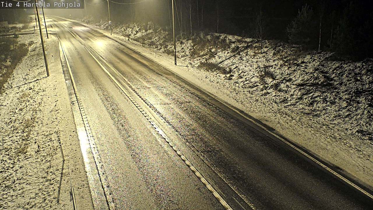 Weather Camera Image Väg 4 Hartola, Pohjola, Hartola, Päijät-Häme