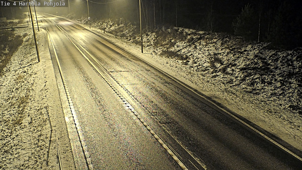 Weather Camera Image Väg 4 Hartola, Pohjola, Hartola, Päijät-Häme