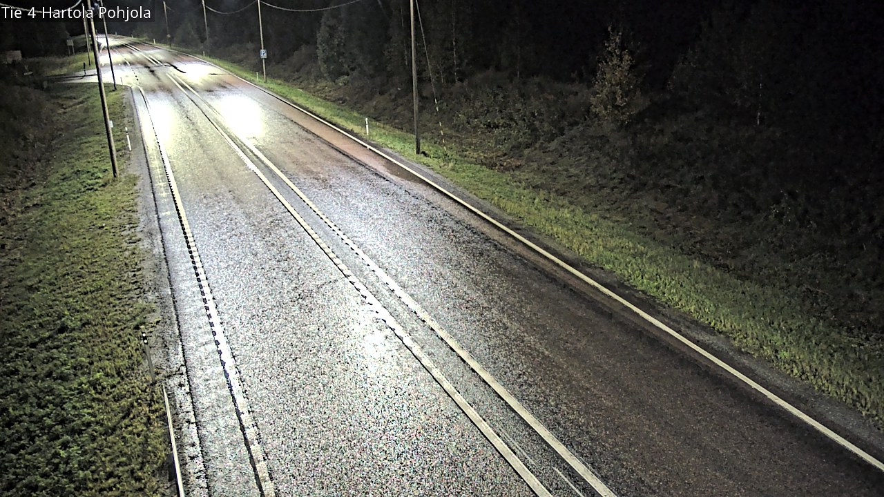 Weather Camera Image Road 4 Hartola, Pohjola, Hartola, Päijät-Häme