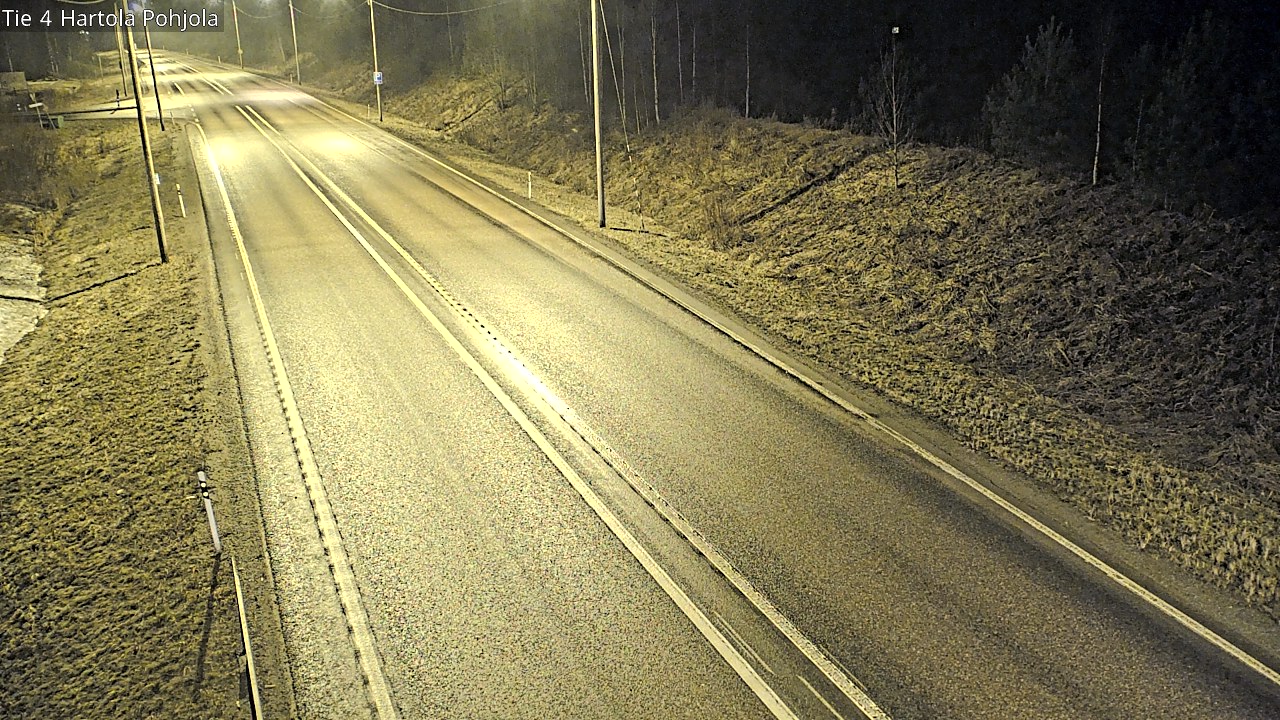 Weather Camera Image Road 4 Hartola, Pohjola, Hartola, Päijät-Häme