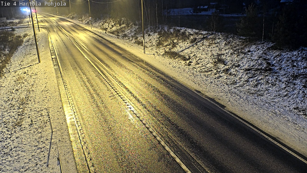 Weather Camera Image Väg 4 Hartola, Pohjola, Hartola, Päijät-Häme