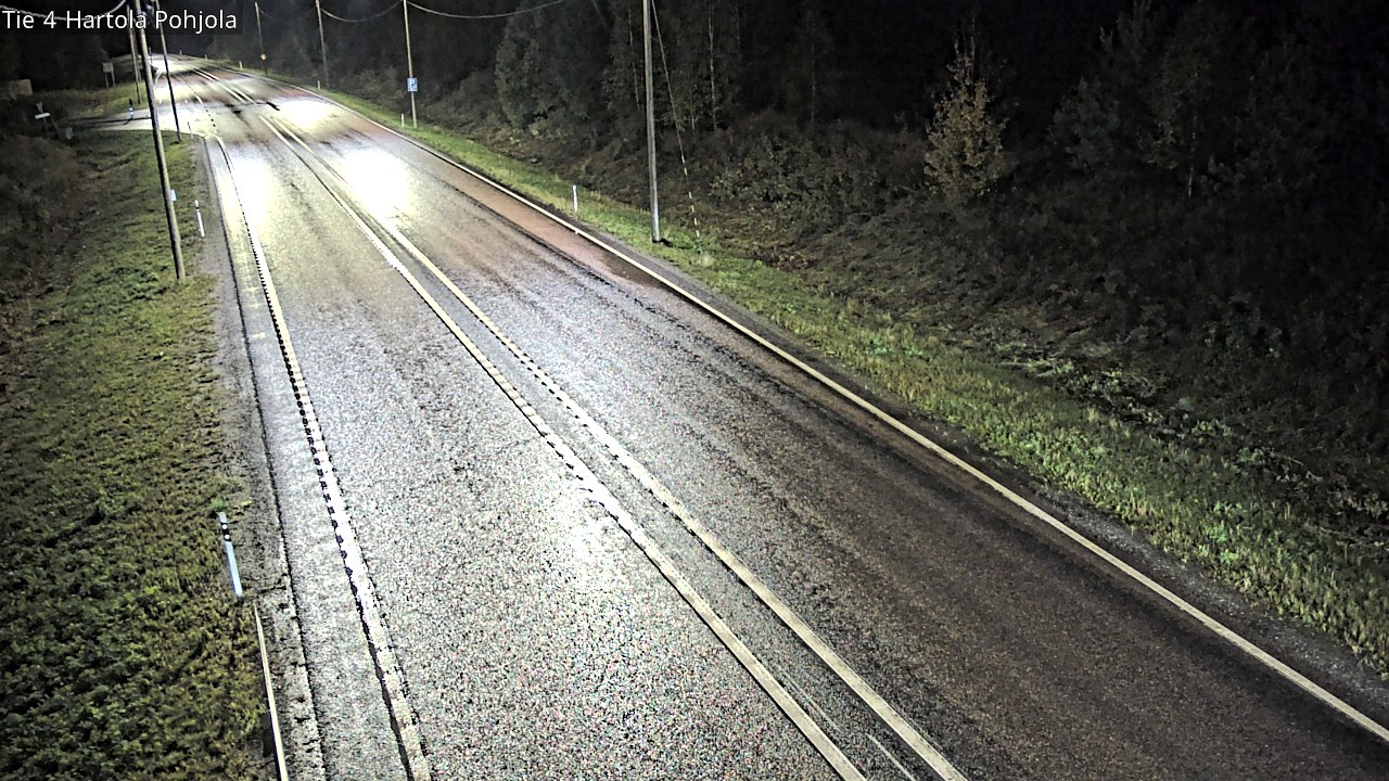 Weather Camera Image Road 4 Hartola, Pohjola, Hartola, Päijät-Häme