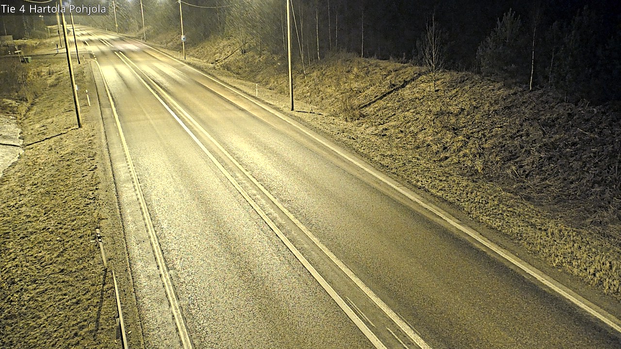 Weather Camera Image Road 4 Hartola, Pohjola, Hartola, Päijät-Häme