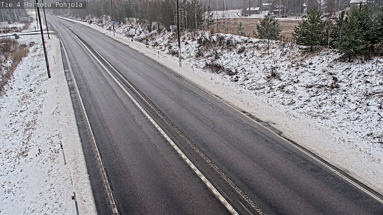 Weather Camera Image Väg 4 Hartola, Pohjola, Hartola, Päijät-Häme