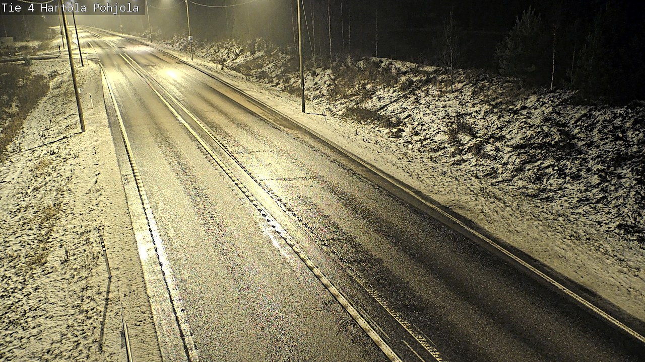 Weather Camera Image Väg 4 Hartola, Pohjola, Hartola, Päijät-Häme
