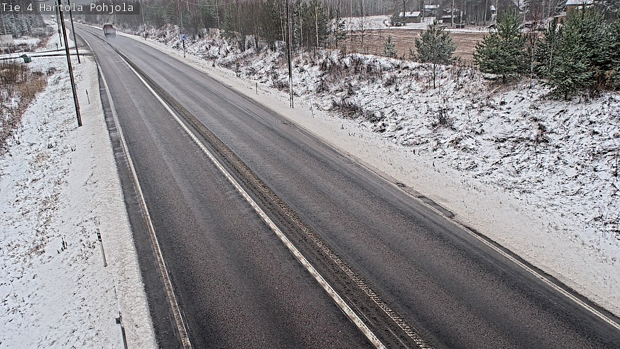 Weather Camera Image Väg 4 Hartola, Pohjola, Hartola, Päijät-Häme