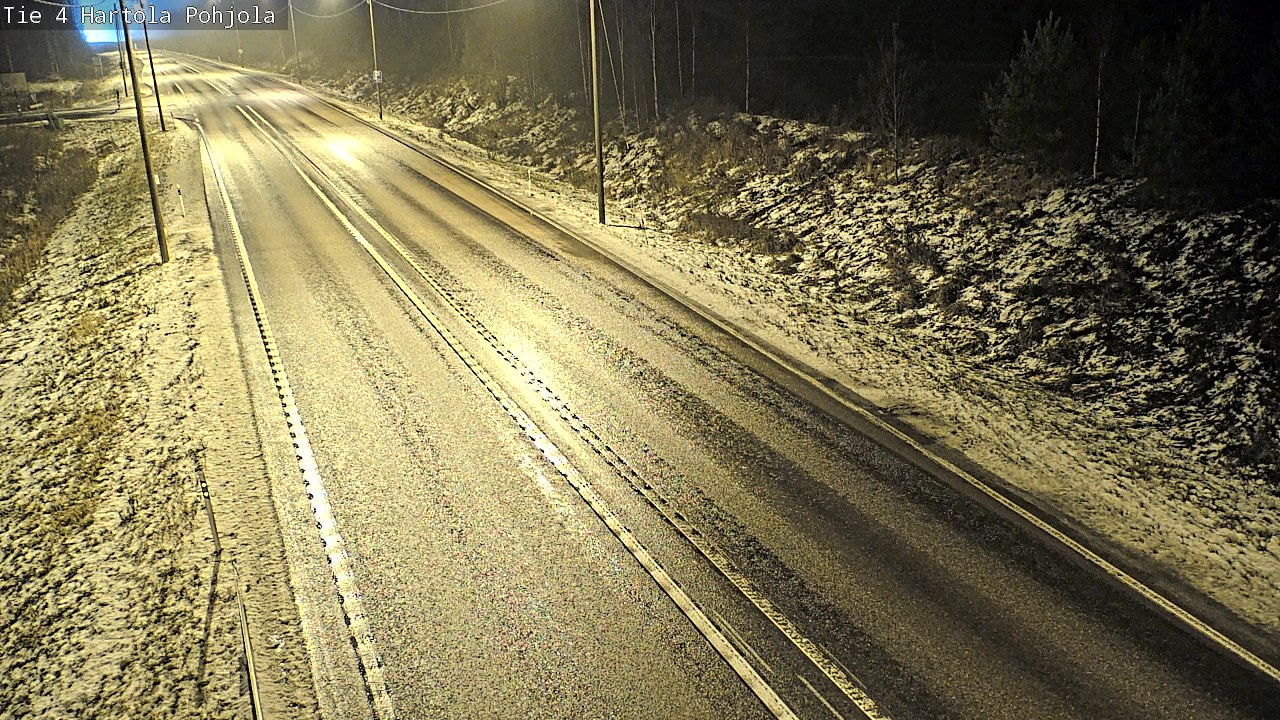 Weather Camera Image Väg 4 Hartola, Pohjola, Hartola, Päijät-Häme