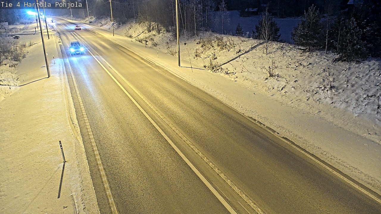 Weather Camera Image Road 4 Hartola, Pohjola, Hartola, Päijät-Häme