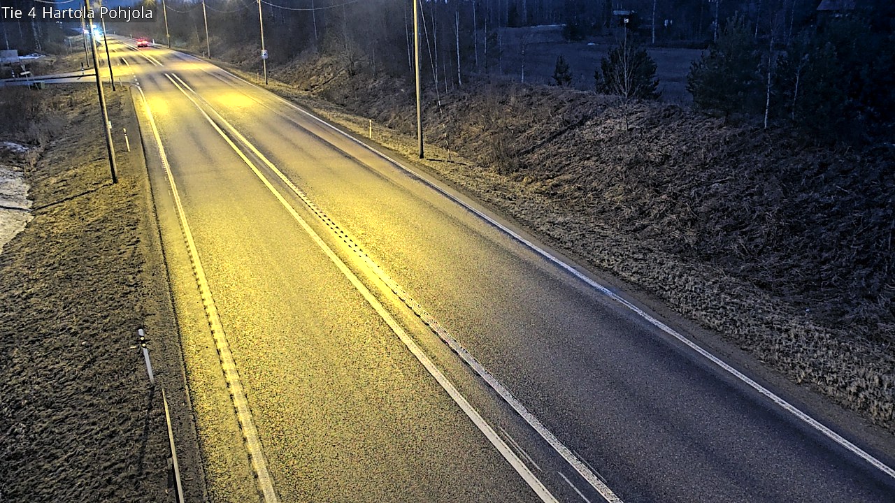 Weather Camera Image Väg 4 Hartola, Pohjola, Hartola, Päijät-Häme