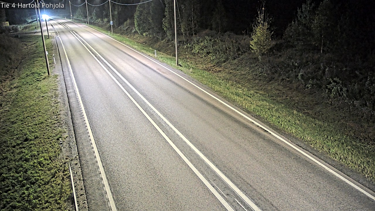 Weather Camera Image Road 4 Hartola, Pohjola, Hartola, Päijät-Häme