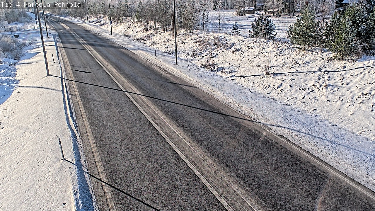 Weather Camera Image Road 4 Hartola, Pohjola, Hartola, Päijät-Häme