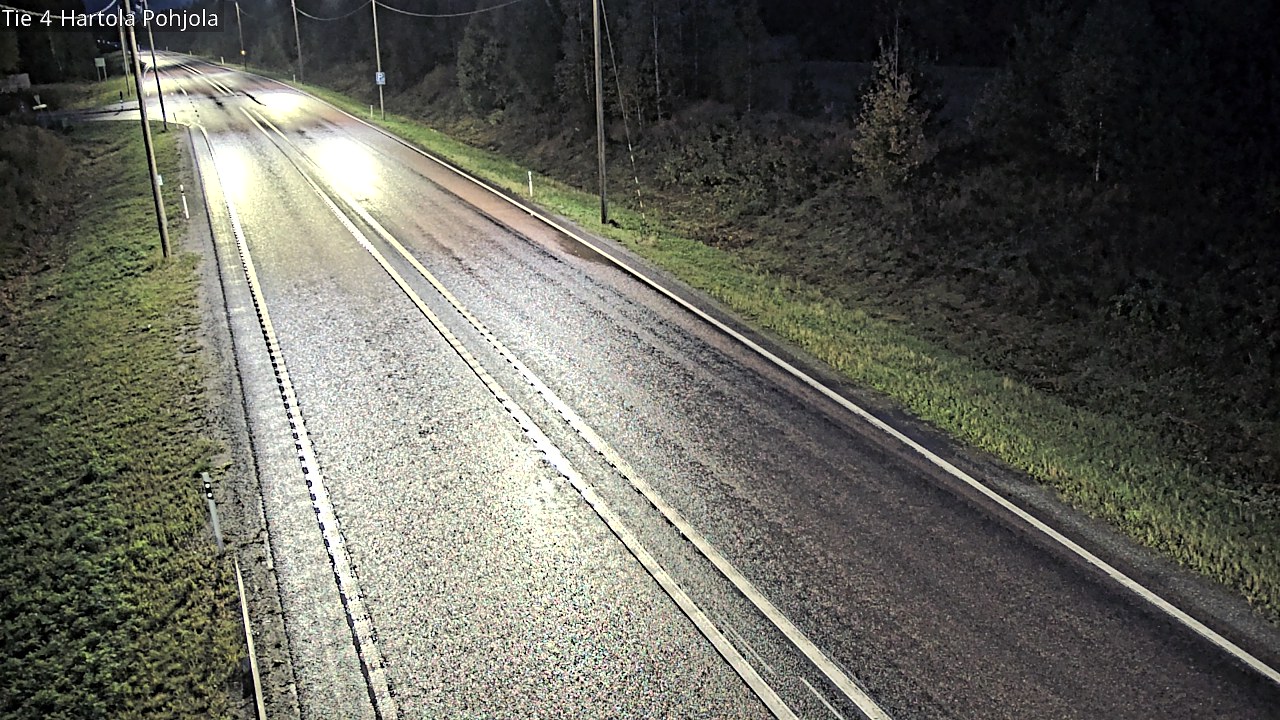 Weather Camera Image Road 4 Hartola, Pohjola, Hartola, Päijät-Häme