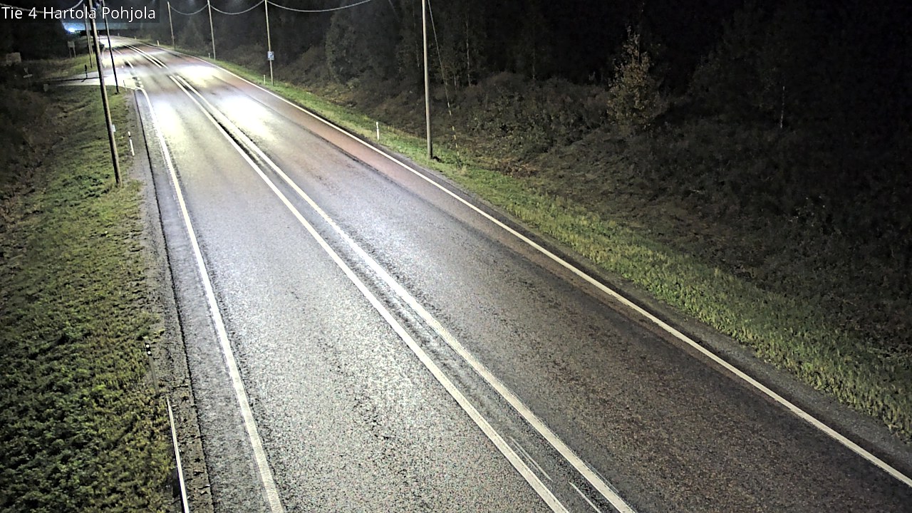 Weather Camera Image Road 4 Hartola, Pohjola, Hartola, Päijät-Häme