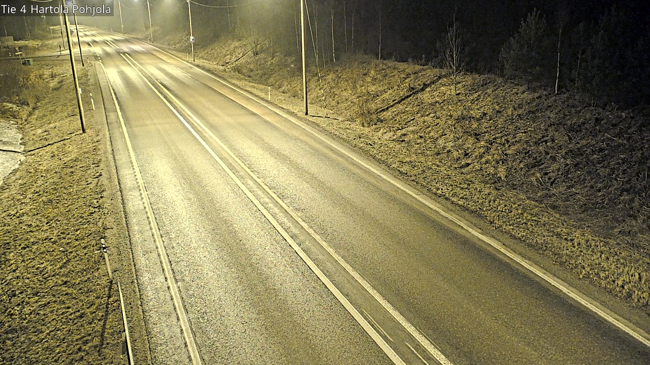 Weather Camera Image Road 4 Hartola, Pohjola, Hartola, Päijät-Häme