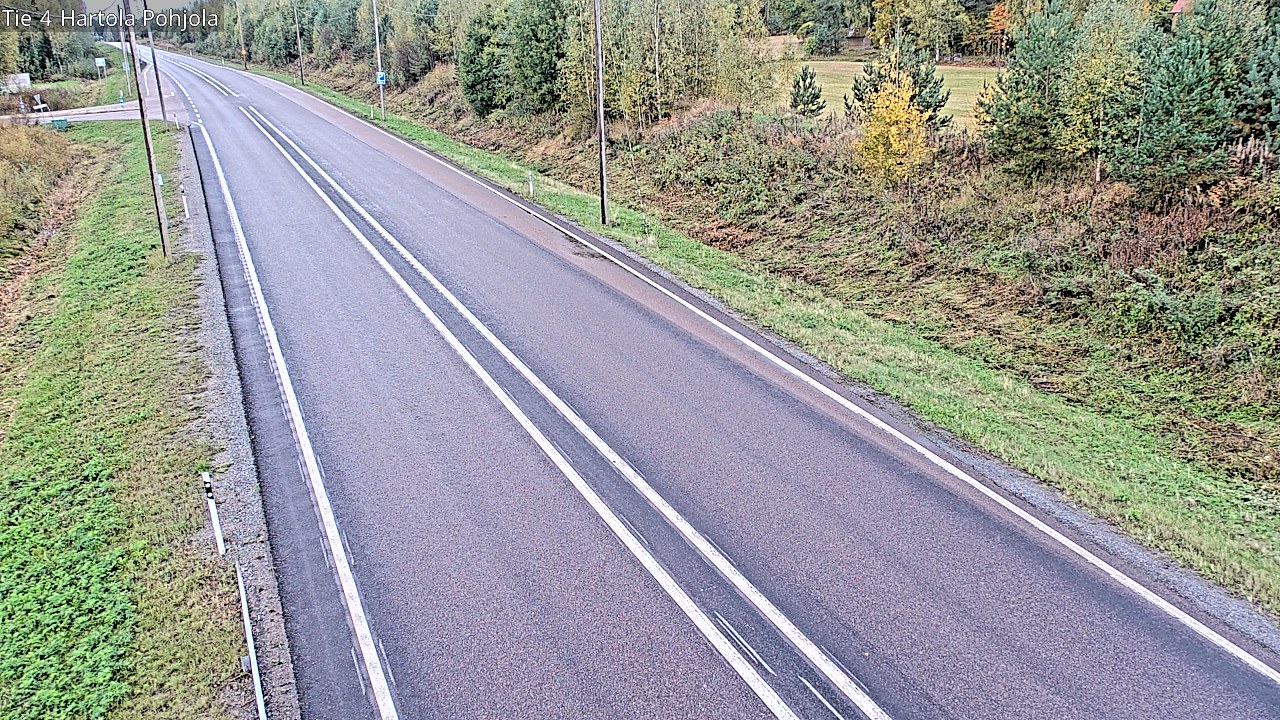 Weather Camera Image Road 4 Hartola, Pohjola, Hartola, Päijät-Häme
