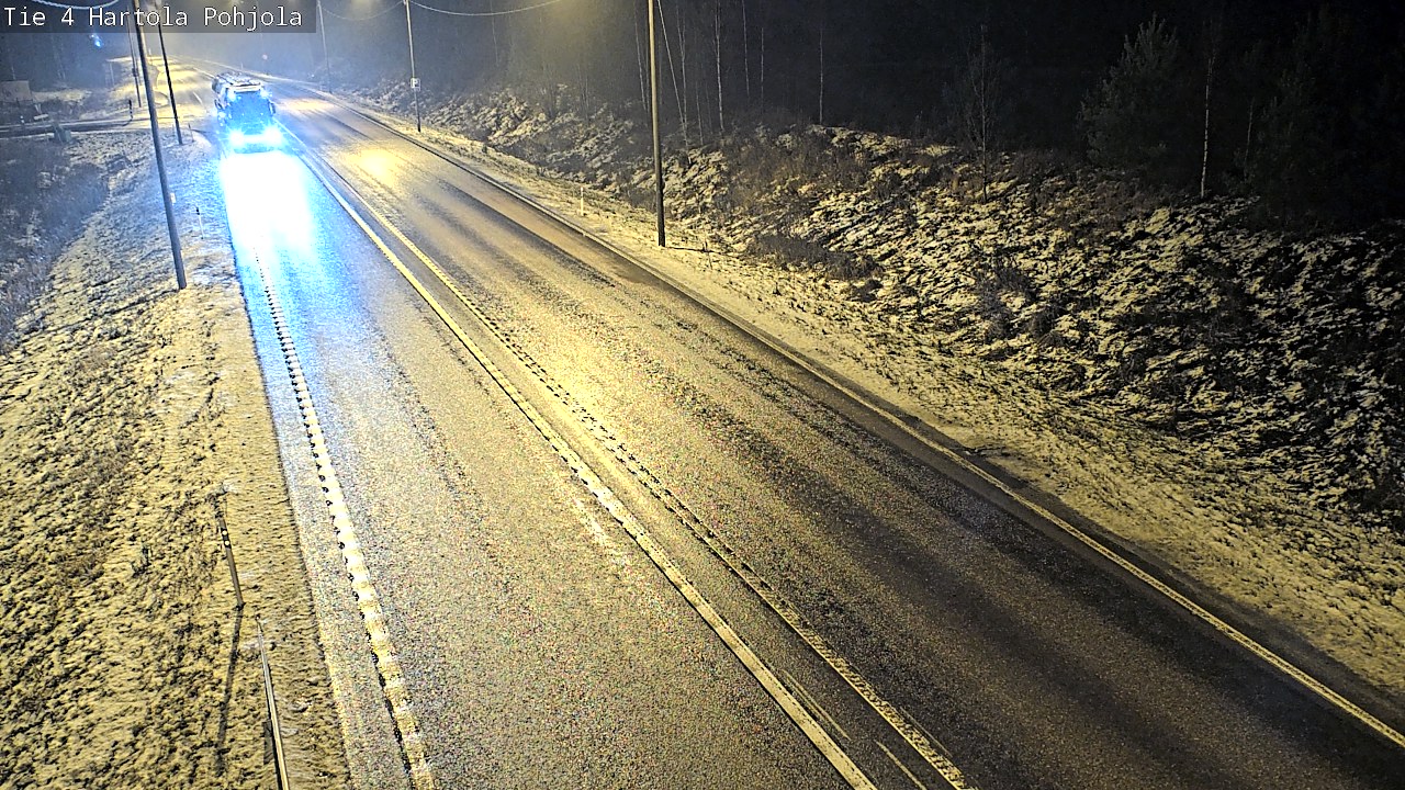 Weather Camera Image Väg 4 Hartola, Pohjola, Hartola, Päijät-Häme