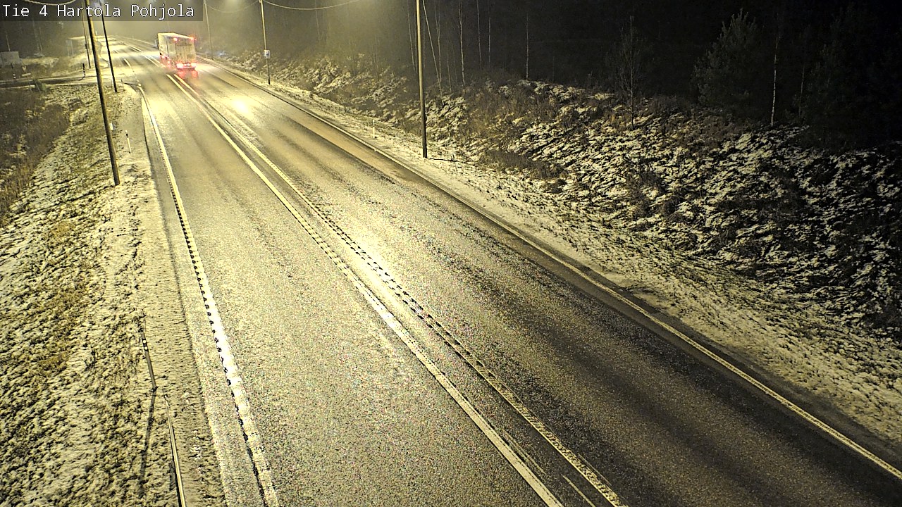 Weather Camera Image Väg 4 Hartola, Pohjola, Hartola, Päijät-Häme