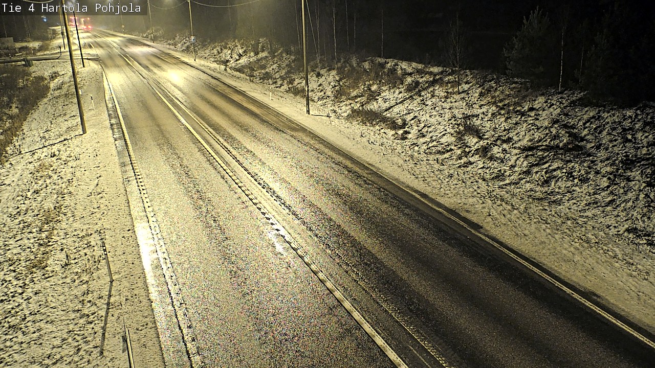 Weather Camera Image Väg 4 Hartola, Pohjola, Hartola, Päijät-Häme