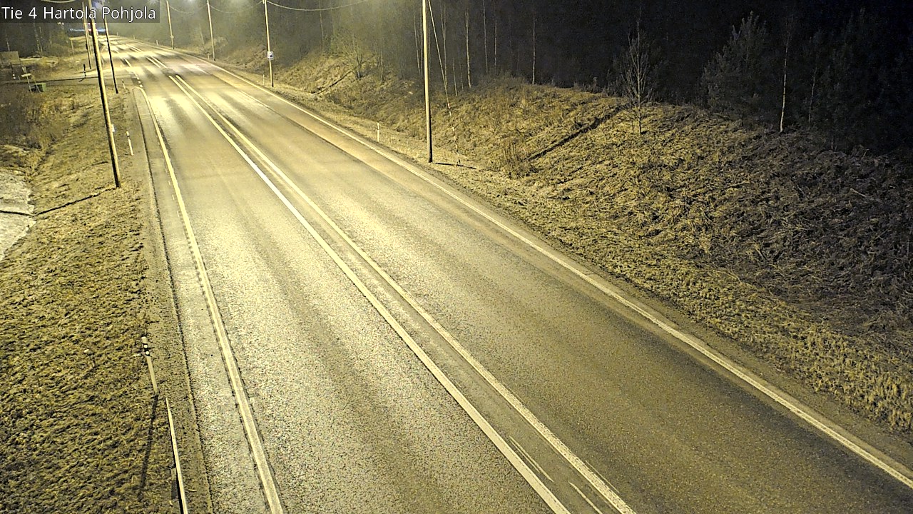 Weather Camera Image Road 4 Hartola, Pohjola, Hartola, Päijät-Häme